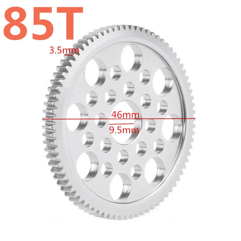 Alloy 7075 Metal 48P Spur Gear 85 Tooth 85T For Sakura 1/10 Scale Model RC Drift Racing Car D3 CS S XI XIS G31 R31 MST