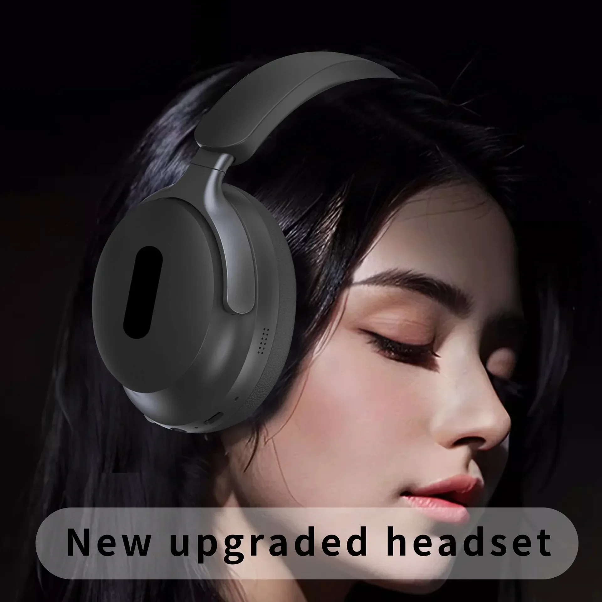 New AKZ 25 Wireless Bluetooth 5.3 Headphone With Mic Noise Cancelling Headsets Stereo Sound Earphones Sports Gaming Supports