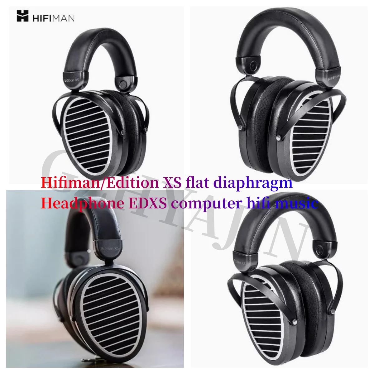 New Hifiman Edition XS Flat Headphone Flat Diaphragm Hifi Fever Headworn Hifiman EDXS