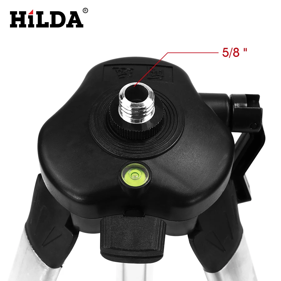 HILDA Laser Level Tripod Adjustable Height Thicken Aluminum Tripod Stand Tripod Bracket Base For Self leveling