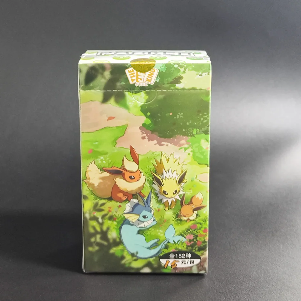 

Набор коллекционных карточек PTCG (1 коробка): Умбреон, Лили, Снорлакс, Сильвеон, Лугия, Джамплафф, Мьют, Хо-О. Игровая коллекция, подарок для детей.
