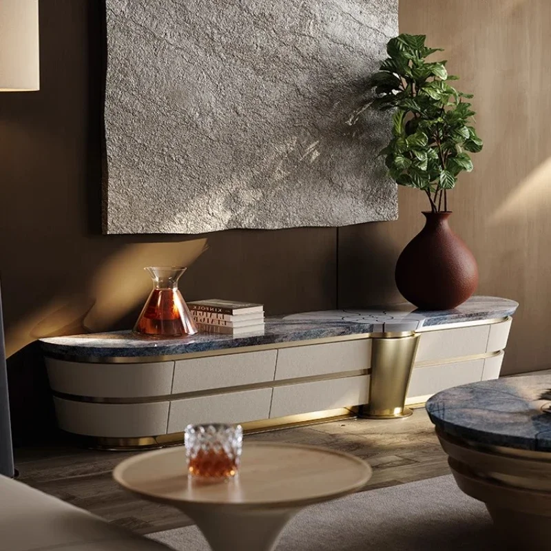 Storage Designer TV Cabinet Luxury Nordic Organizer Living Room Modern Tv Table Entertainment Universal Archivadores Furniture