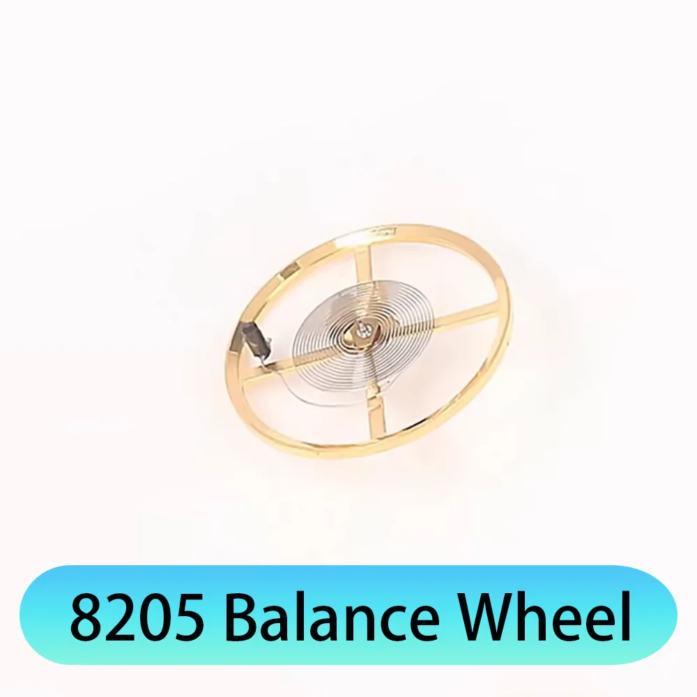 

Watch Accessories Balance Wheel Suitable for Domestic 8205 Movement With Hairspring Full Swing Watch Repair Parts