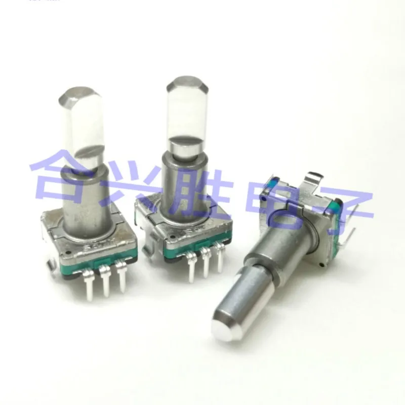 1 Piece EC11 Type Encoder Car Navigation Audio Volume Knob Switch 30 Positioning 15 Pulse Shaft Length 22MM