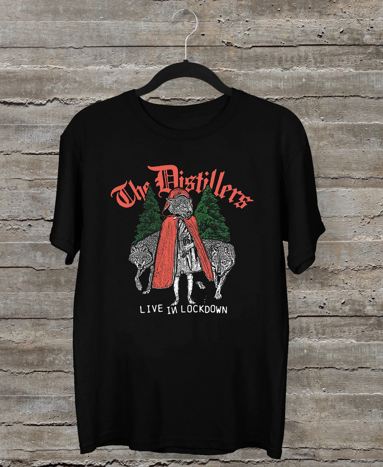 The Distillers Band Cotton For Fan Black S 2345XL T shirt GC1870