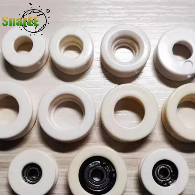 

Spinning Machine Accessories Alumina Ceramic Pulley Gear Bearing 95/99 Guide Wire Ceramic Parts Customized