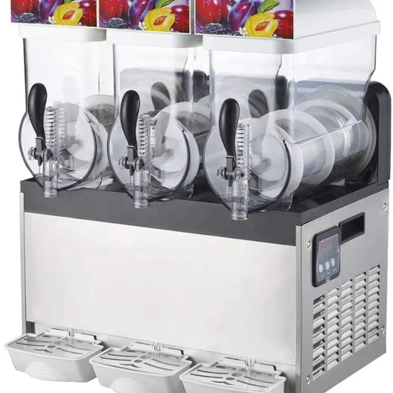 2023 High Quality KS-15A*3 Cheap Three Tanks  Frozen Drink Ice Commercial Slush Machine For Sale