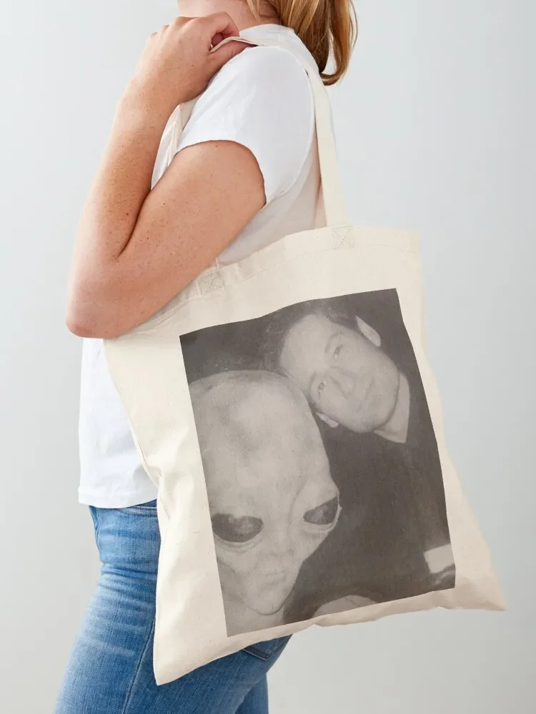 Fox Mulder and Friend Tote Bag canvas bags custom bags bags woman 2025 Tote Bag