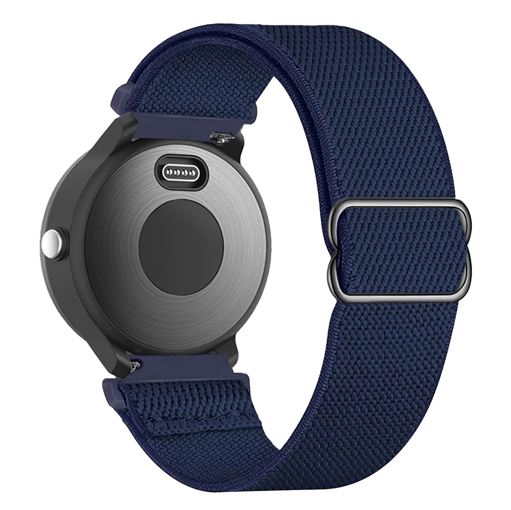20 22Mm Mới Thun Nylon Ban Nhạc Cho Garmin Vivoactive 3 Nhạc 4 Venu Sq 2 Đồng Hồ Thể Thao Dây Đeo Vòng cho Tiền Thân 245 645 55 158