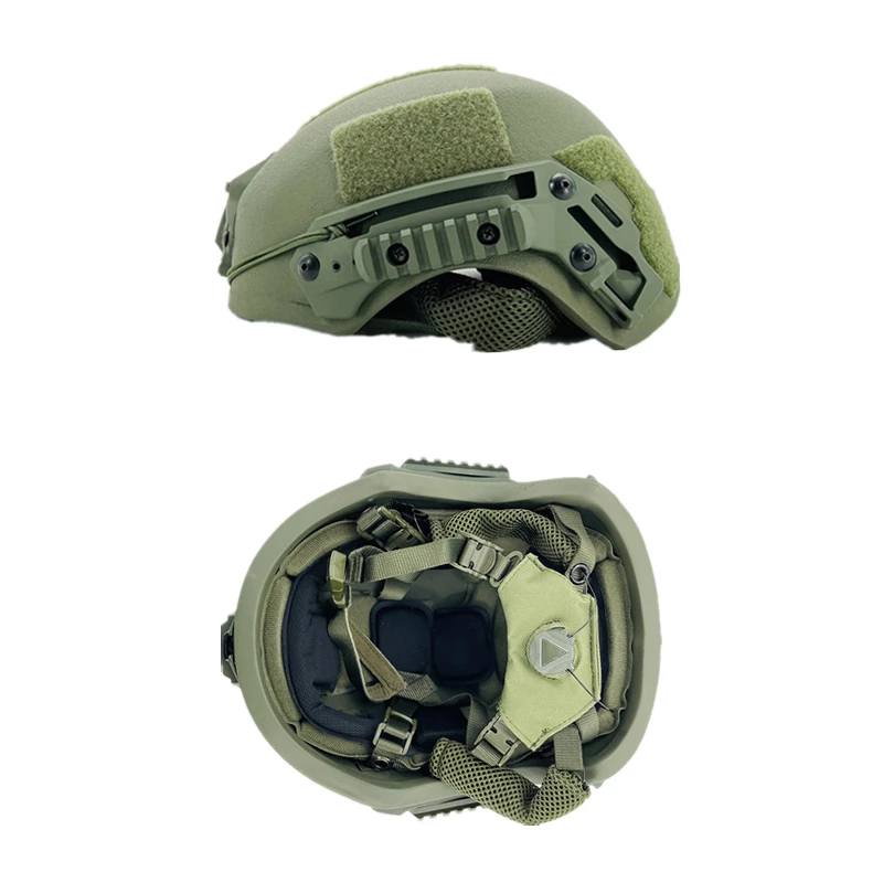 Tactical ballistic high cut helmet ACH high cut, UHMW-PE, high quality, NIJ IIIA, fast Wendy suspension pad, ballistic helmet