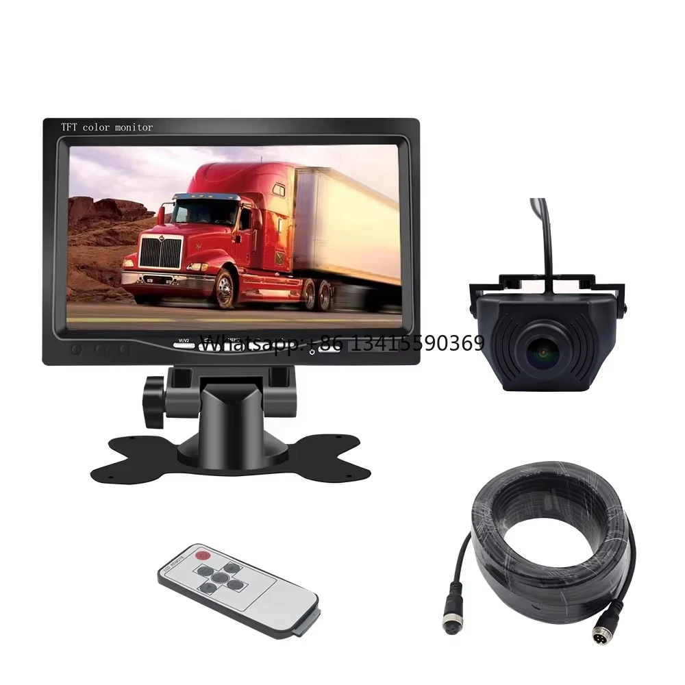 

7-дюймовый TFT HD водонепроницаемый бортовой ЖК-монитор ночного видения Автомобильное заднего вида Резервная радарная камера Парковочная система для автомобилей