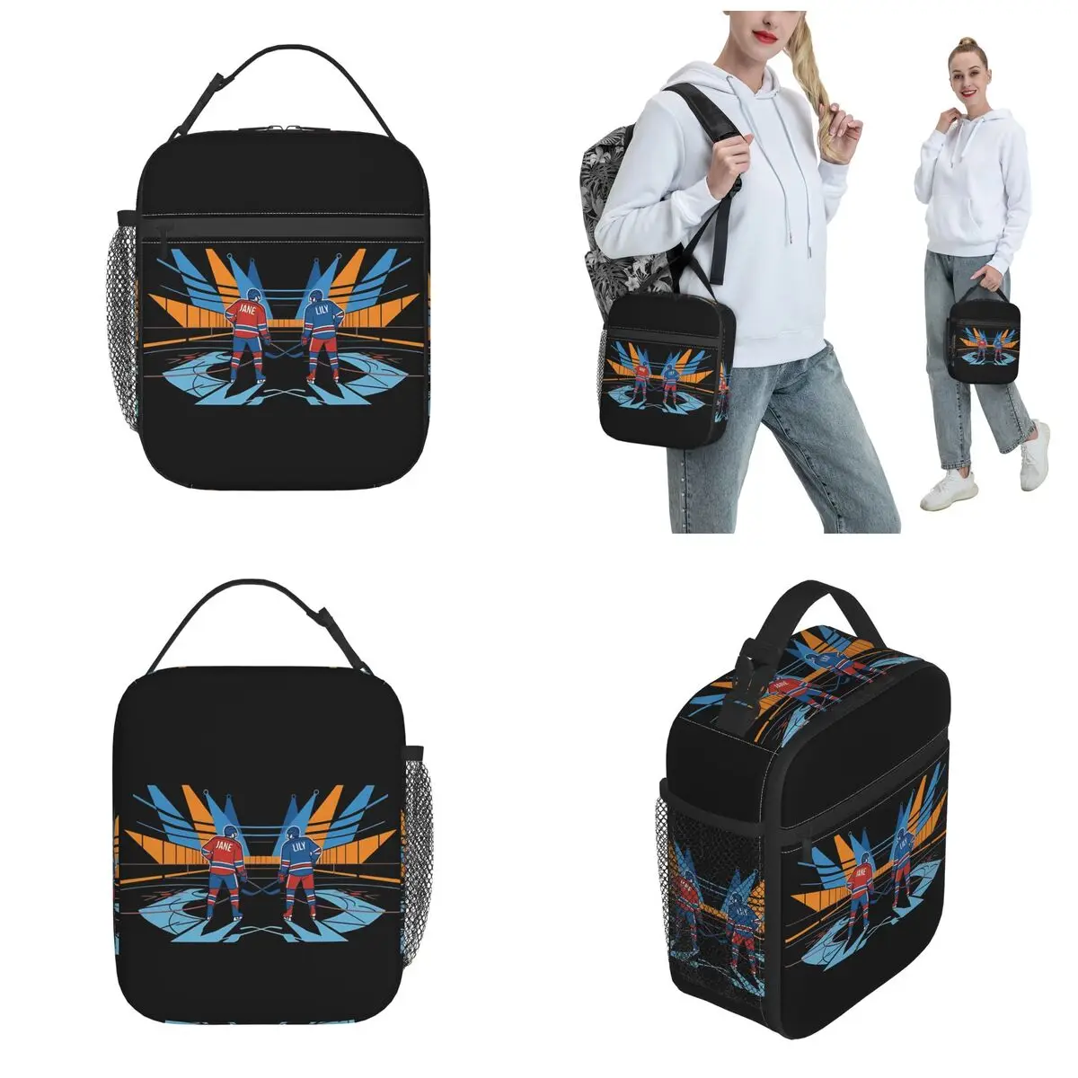 Heated Rivalry Insulated Lunch Bag Large Shane Ilya Number 24 81 Lunch Container Thermal Bag Tote Lunch Box College Girl Boy