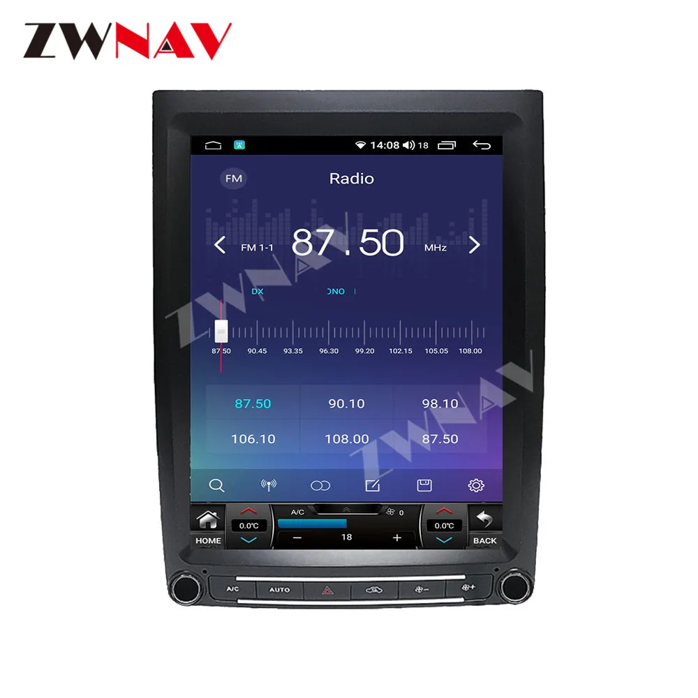 15.8 Inch Touch Screen For Ford F350 2008-2012 Android 14 GPS Navigation WIFI 4G BT Carplay Car Multimedia Player Head Unit