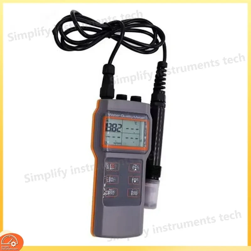 86031 Digital Water Quality Tester pH Conductivity Salinity Dissolved Oxygen Temperature Meter Handheld Pool Aquarium