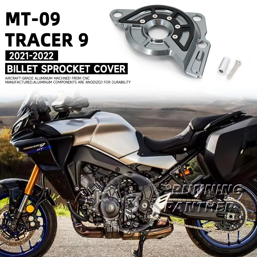 

For YAMAHA MT-09 MT 09 MT09 SP Tracer9 Tracer900 Tracer 9 900 GT 2021 2022 Left Sprocket Cover Case Saver Protector Chain Guard