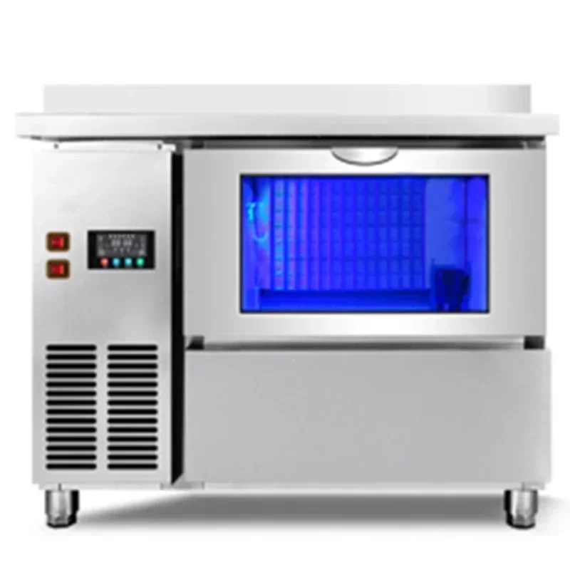 

Commercial Appliances Desktop Slow-melting Crescent Ice Ice Machine Commercial Milk Tea Shop Bar KTV Automatic Crescent Ice Mach