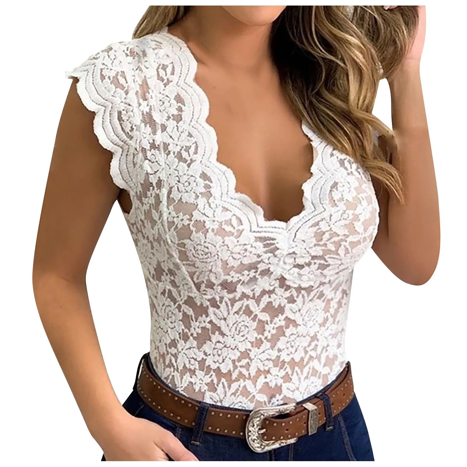 New Tanks For Women Summer Women Lace Sexy Camisole V Neck Tank Top Underwear Vest Candy Color Bralette Female Lace Underwears