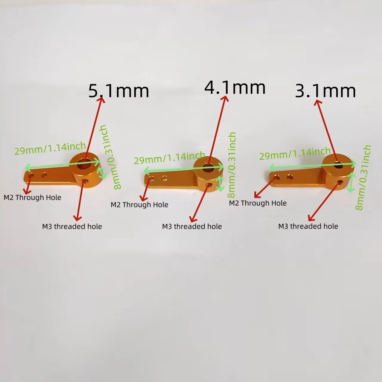 1 stücke Aluminium Legierung Lenkung Arm Lenkung Stick Servo Arm Exzentrische Rad Kurbel Verknüpfung M1.5 Schlüssel M3 Schraube für RC auto Roboter