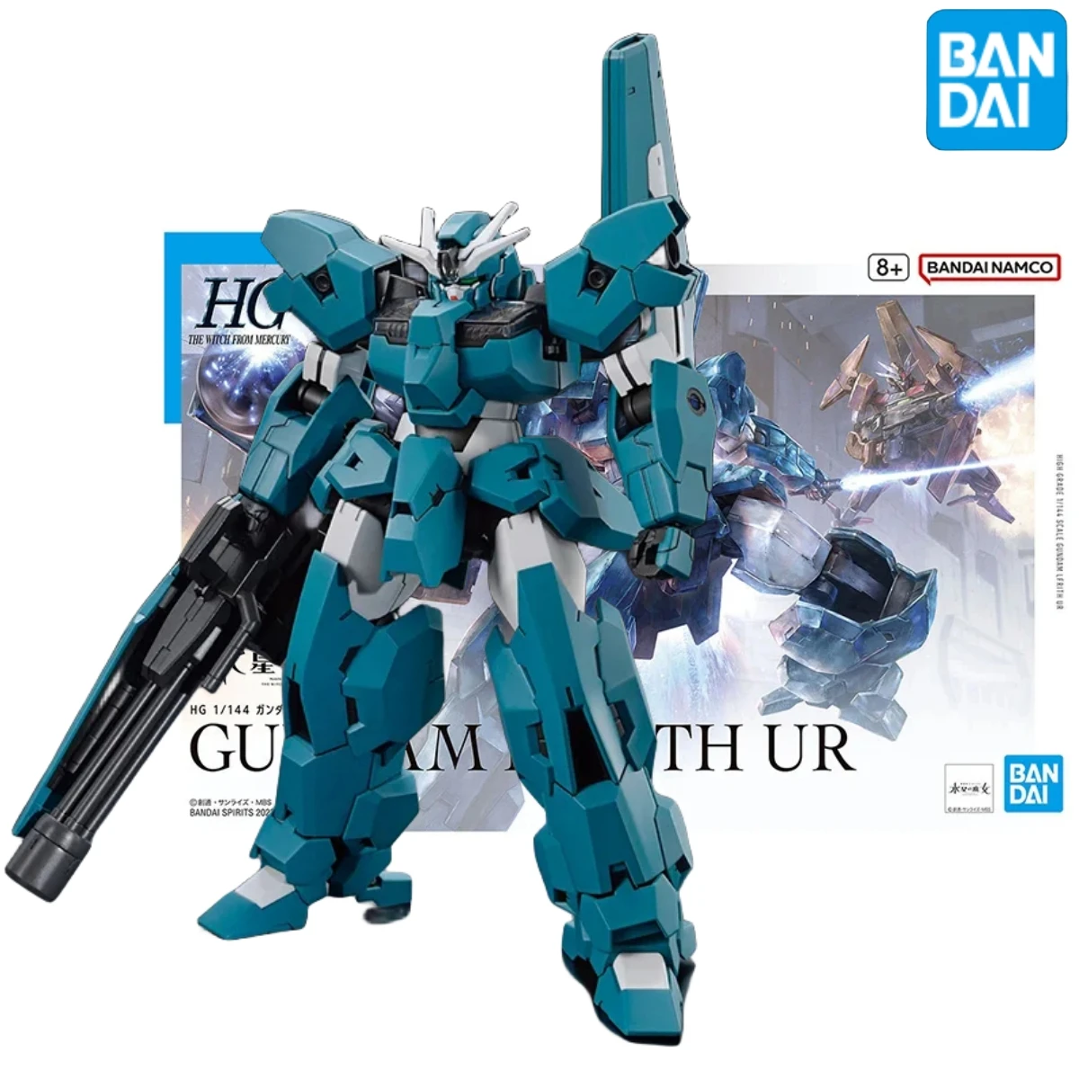 

Bandai Аниме Модель игрушки GUNDAM LFRITH UR HG 1/144 оригинальная сборная экшн-фигурка подарки коллекционные украшения для детей мальчиков