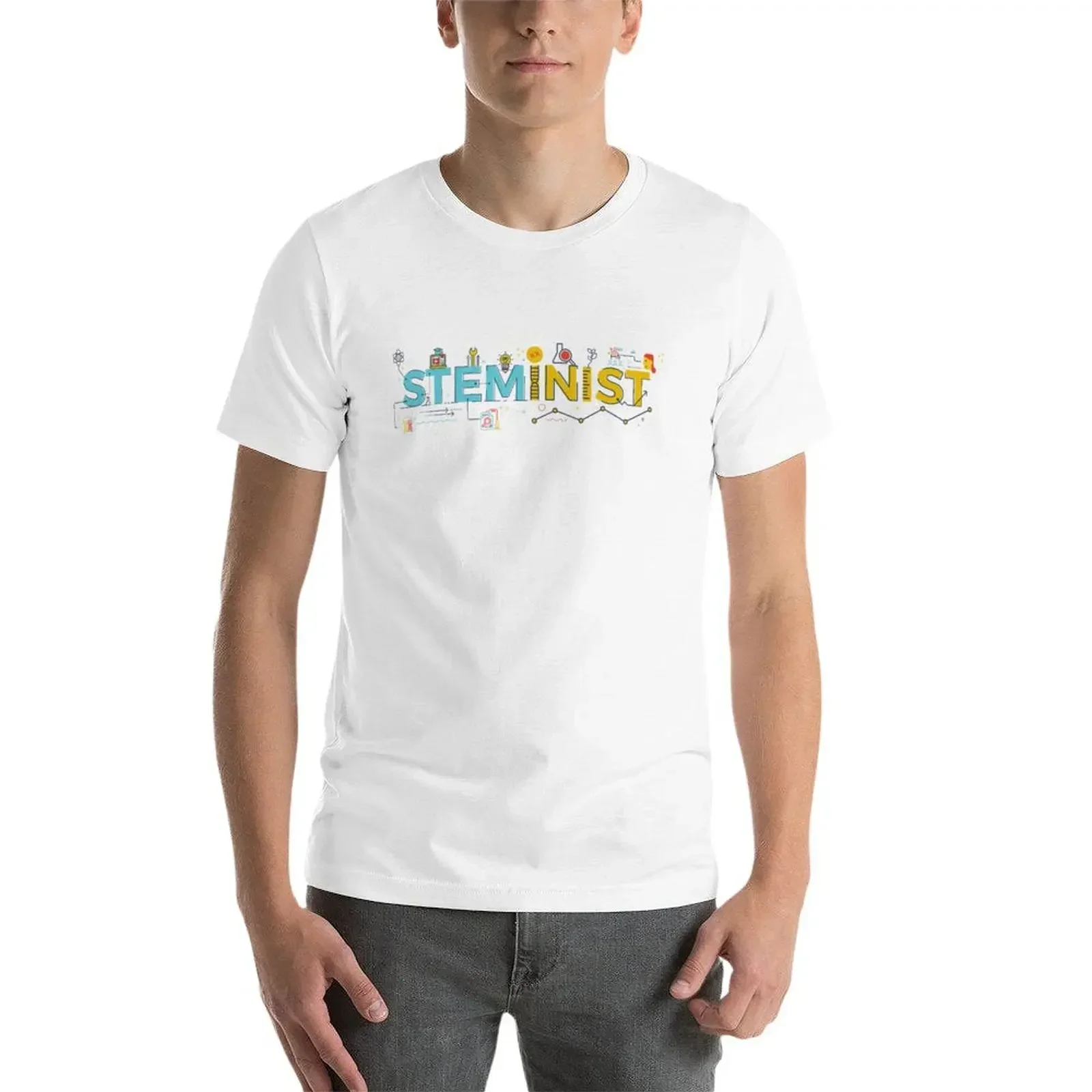 เสื้อยืด steminist ขนาดใหญ่เสื้อผ้าหน้าร้อนเสื้อผ้าผู้ชาย