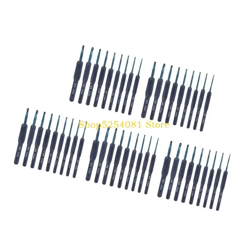 

Набор крючков для вязания AXYC 5, 2,0–6,0 мм, практичные спицы, игла для вязания крючком