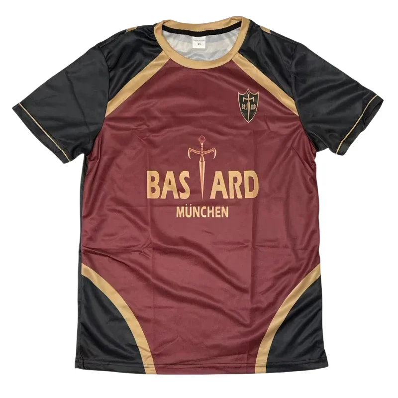 Anime Blue Lock Kaiser Camisa Trajes Cosplay Bastard Munchen # Conjunto de 10 shorts de camisas de futebol Michael Kaiser com impressão 3D