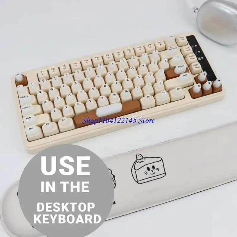 P9FA 1 Sheet 70PCS Keyboard Bumpers For Typing With Fake Nails Heat Pressed Design And Ergonomic Comfortable Typing
