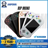 AMPOWN Retroid Pocket RP MINI Handheld Game Players 3.7'' IPS Android 10 Portable Retro Video Game Player WIFI6 BTS Wireless