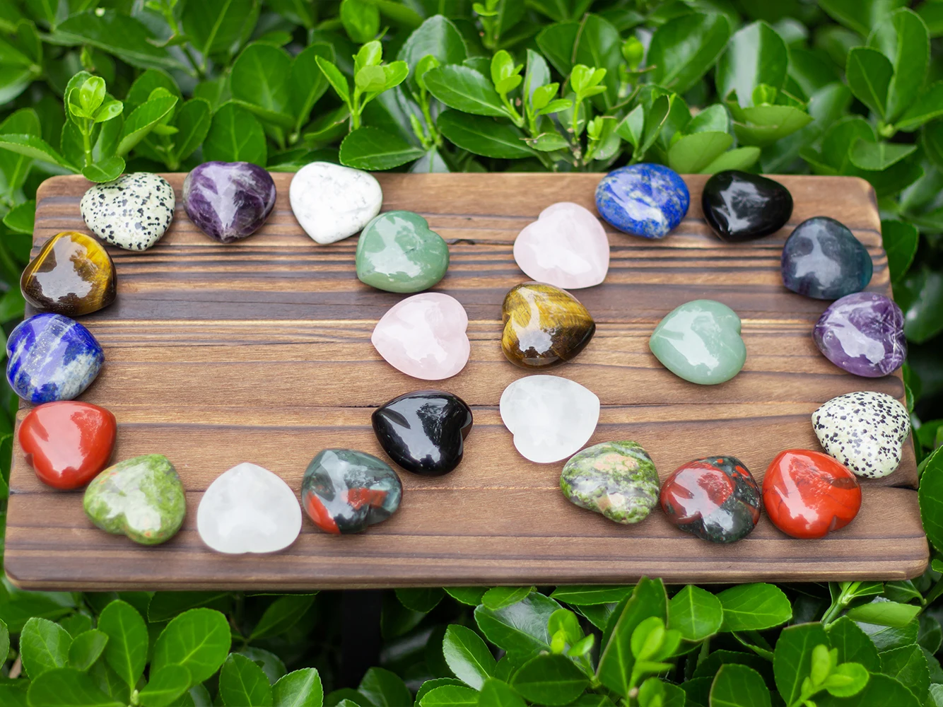 

20X40X40mm Healing Crystal Natural Heart Carved Palm Worry Stone Chakra Reiki Balancing