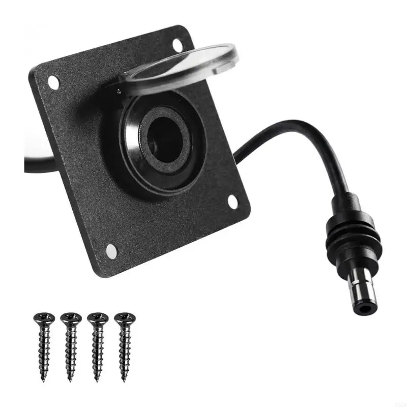 

Waterproof Metal Power Connector Socket Power Socket Suitable for Satellite Mini With IP67 Rating & 18 AWG Copper Wire X37F