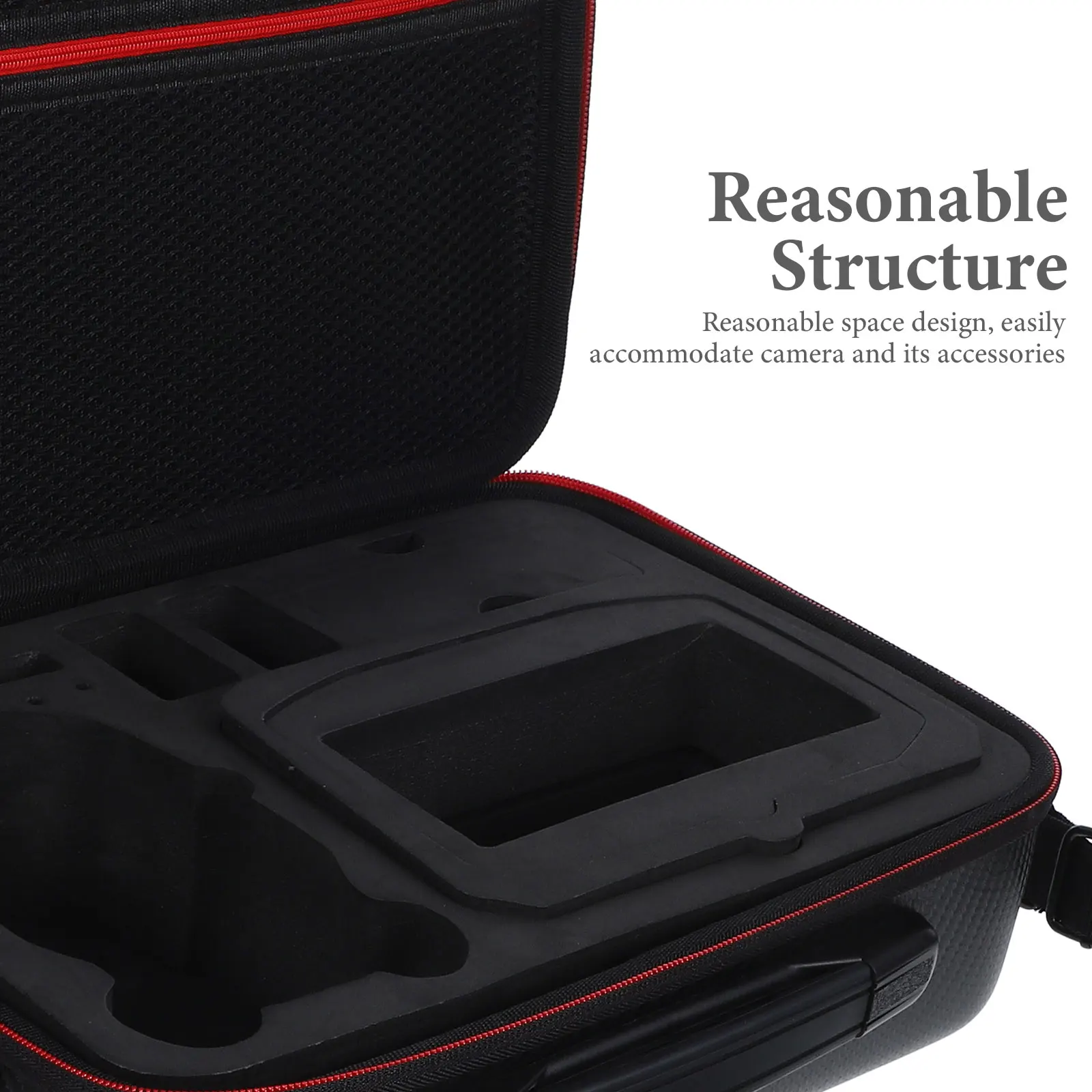 

Drone Storage Bag Camera Messenger Case Shockproof Shoulder Black Bags Padded Man