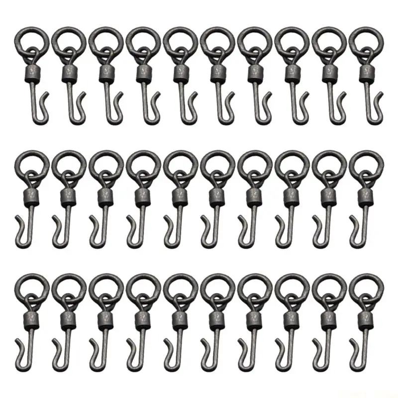 

U2JB High Strength Fishing Swivels Set Balls-Bearing Swivels with Welded Rings