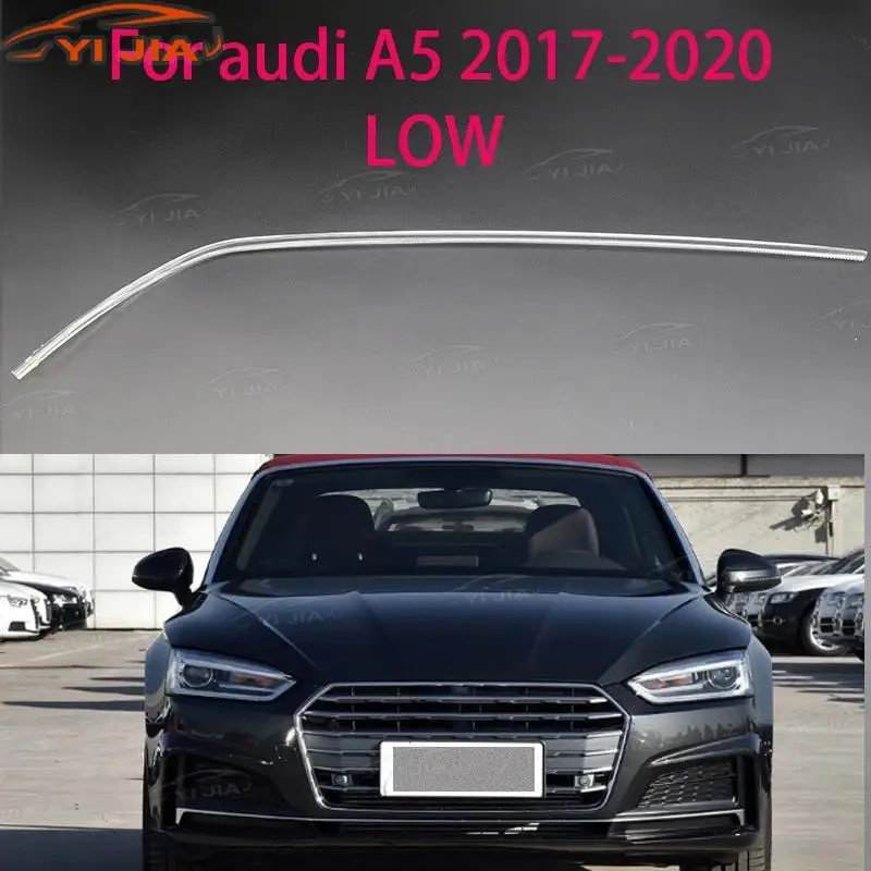 

For Audi A5 2017-2020 Car low headlight Headlight DRL Tube Acrylic tube Light Guide Strip Light DRL Strip