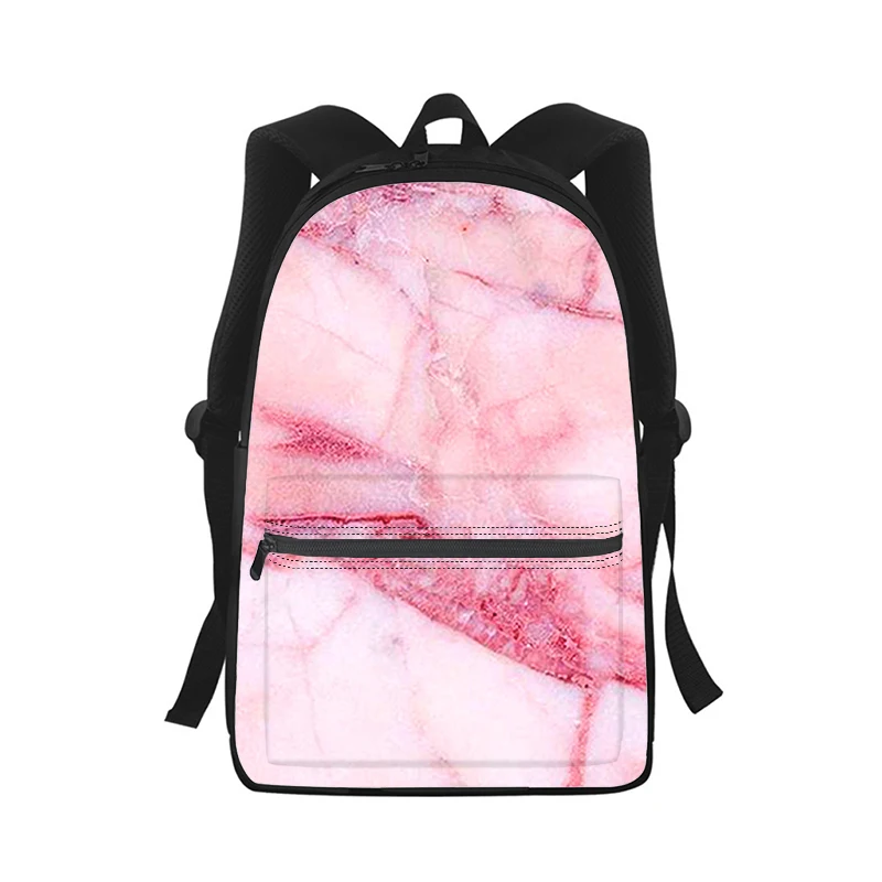 marble stone veins Men Women Backpack 3D Print Fashion Student School Bag Laptop Backpack Kids Travel Shoulder Bag