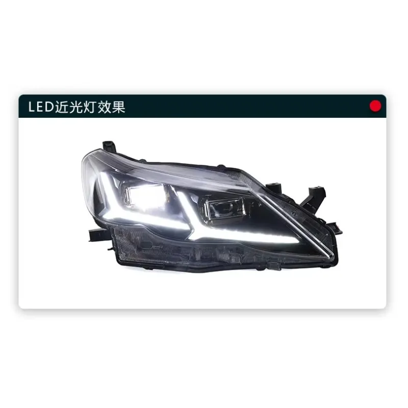 X Wholesales Manufacture LED Car Lamp New Design For 2011 2012 2013 Toyota Reiz Headlight Assembly Car Accessories