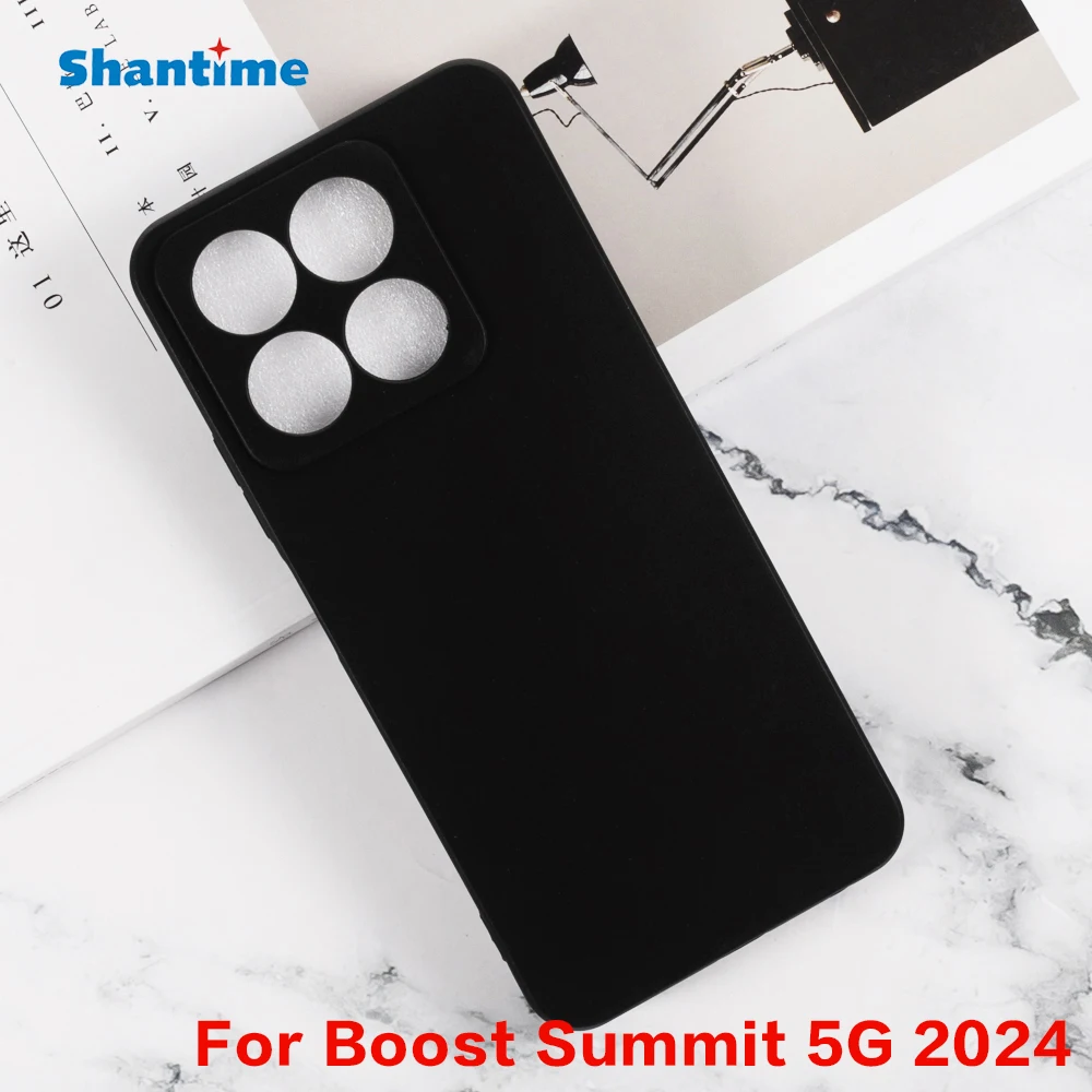 For Boost Summit 5G 2024 Gel Pudding Silicone Phone Protective Back Shell For Boost Summit 5G 2024 Soft TPU Case