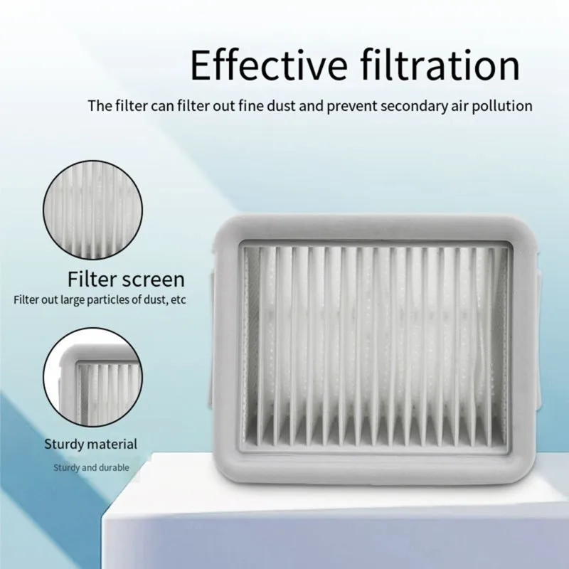 

For For Mijia H100 Pro Replacement Parts For Wet And Dry Vacuum Cleaner- Soft Roller Brush& Hepa Filter-A36R