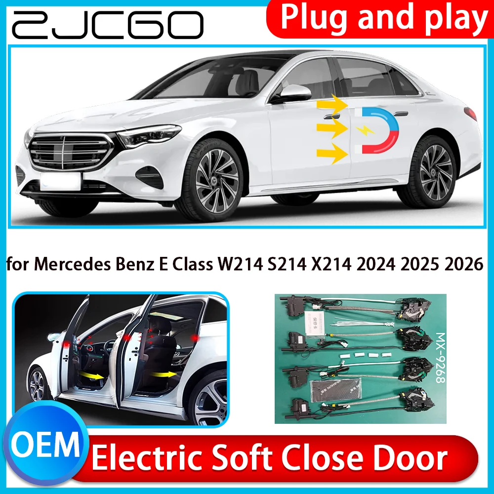 

for Mercedes Benz E Class W214 S214 X214 Auto Pull Car Soft Close Kit Door Power Latch Electric Door Catch Soft Closing Assist