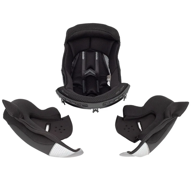 Motorcycle Helmet Liner Sm955-S/Sm965/Smx8 Helmet Earbuds Hat Center Set Three Piece Set Of Ear Liners Interior Accessories