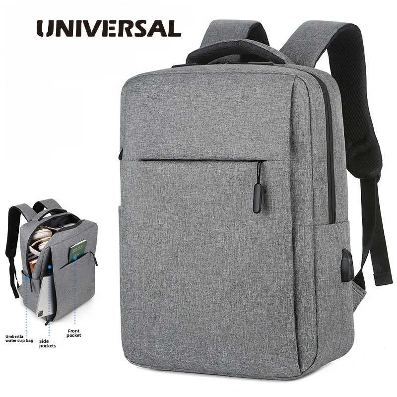 

Lightweight Business Laptop 14 inch Computer Bag 15.6-inch Upgraded Shockproof Leisure Backpack Versatile for Men and Women
