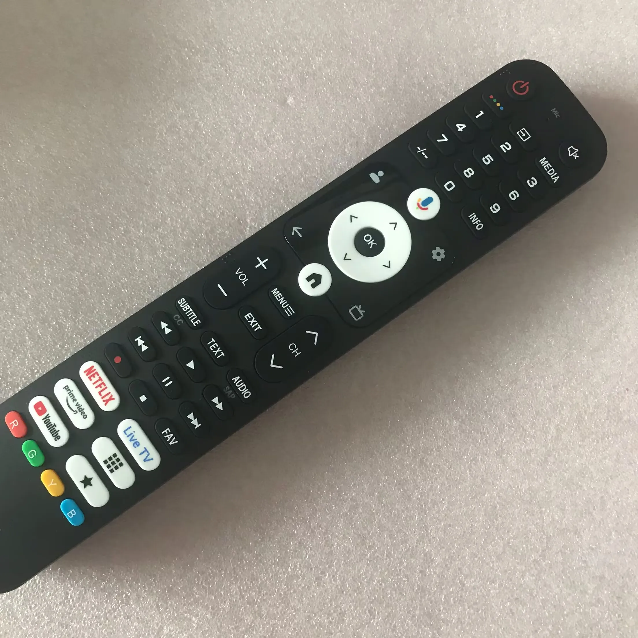 Wireless Bluetooth Voice Remote Control HTR‑U32G ABS Replacement Controller For Haier 4K UHD Android Smart LED Television