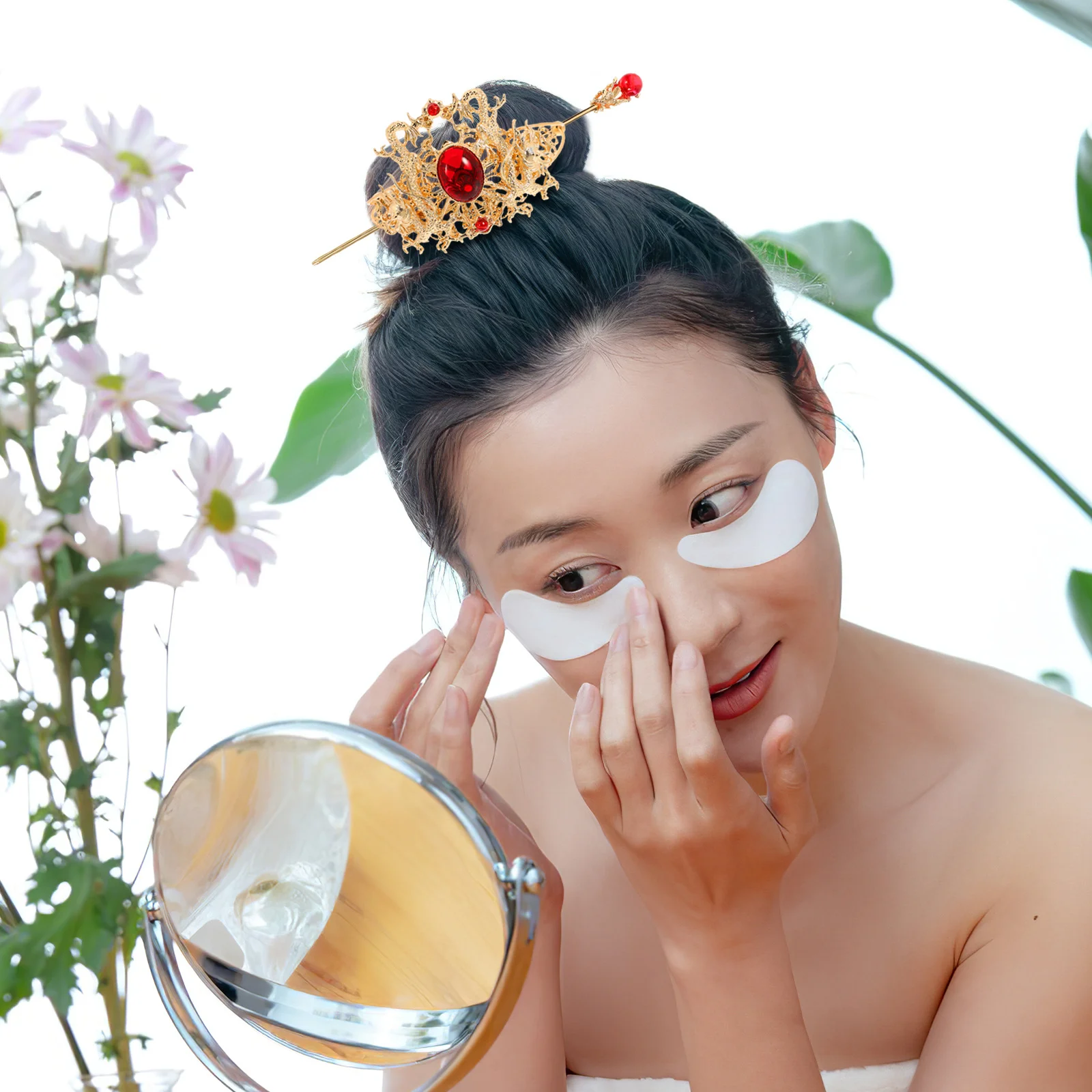 

Hanfu орнамент винтажный стиль шпилька элегантный простой дизайн женская заколка для волос ретро железная заколка для волос аксессуар для волос