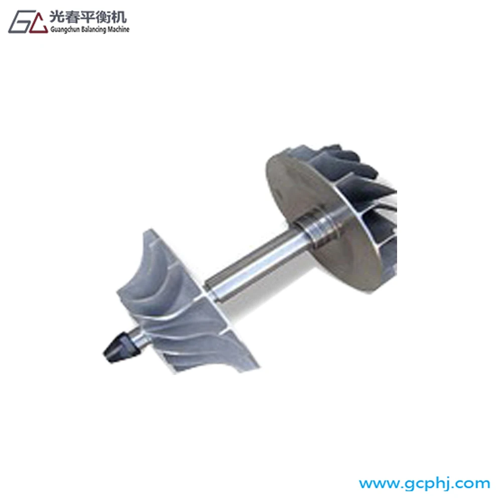 Mejor precio Máquina de equilibrio dinámico de eje Turbo