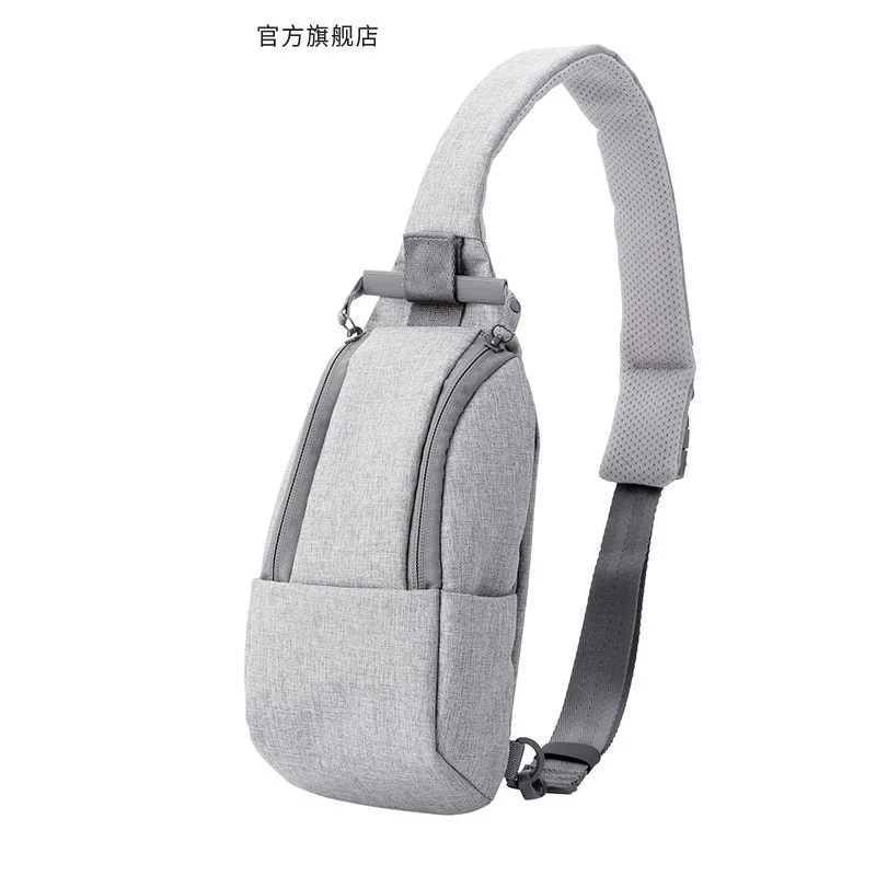 2024Casual Messenger Bag Men's and Women's Outdoor Sports Riding Multifunctional Chest Bag Large Capacity Travel Should