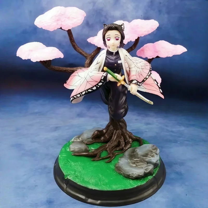 

Ghost Extermination Pillar Butterfly Endurance Flying Posture Scene Desktop Collection Figurine Figurine Figurine Model Toy