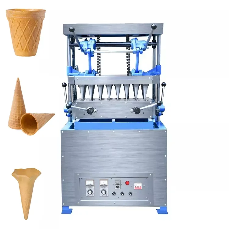 Production Equipment Ice Cream Cone Forming Machine Crispy Skin Machine Egg Roll Making Machine