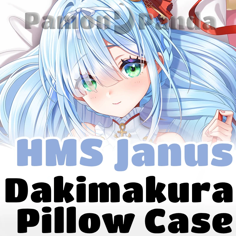 HMS Janus Dakimakura Azur Lane Game Hugging Pillow Case Full Body Cushion Cover Pillowcase Home Bedding Decor Otaku Gift MKL