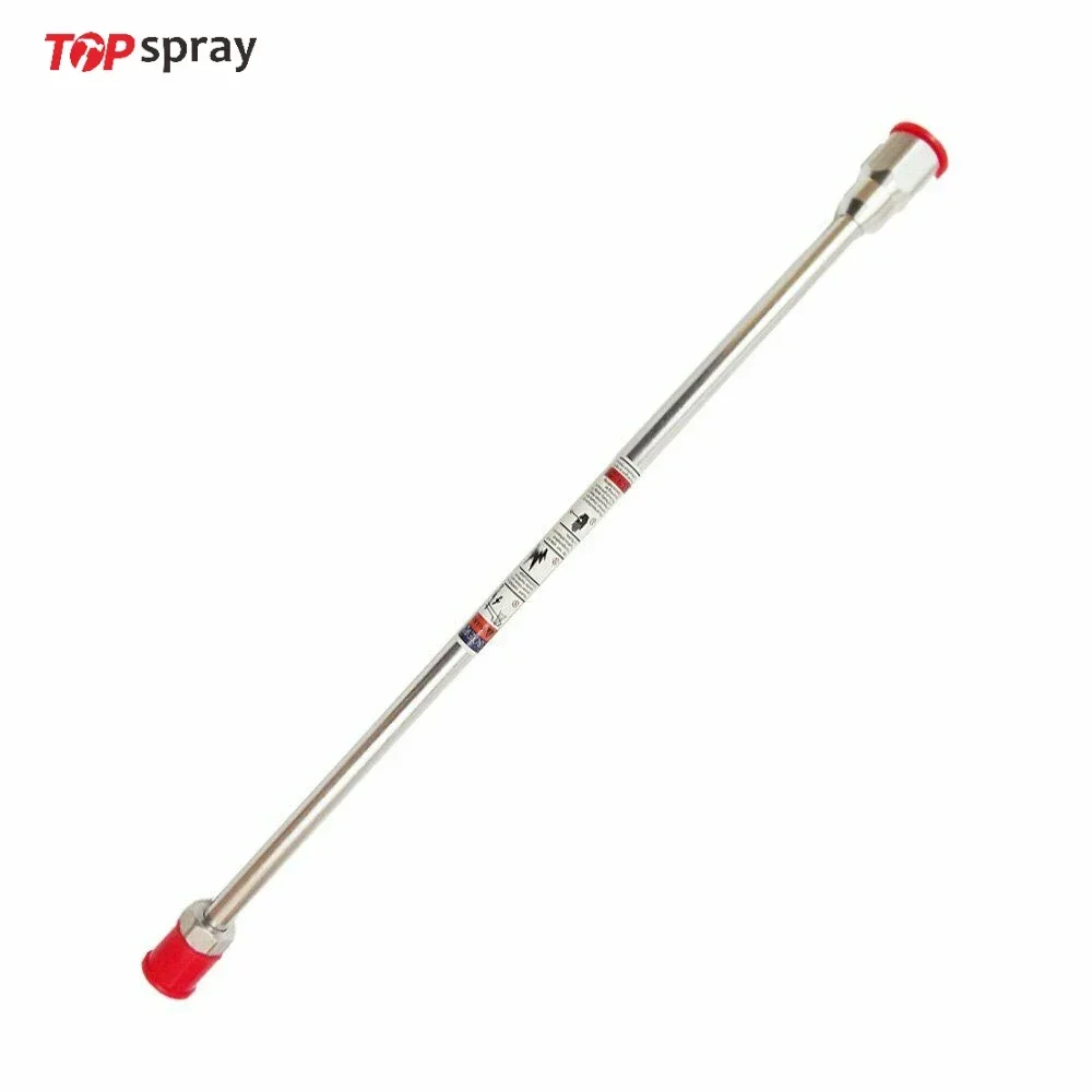 20/30/50/75cm Airless Paint Sprayer Base Tip Spray Gun with Extension Pole Rod for Garden Irrigation Car Cleaning Tool