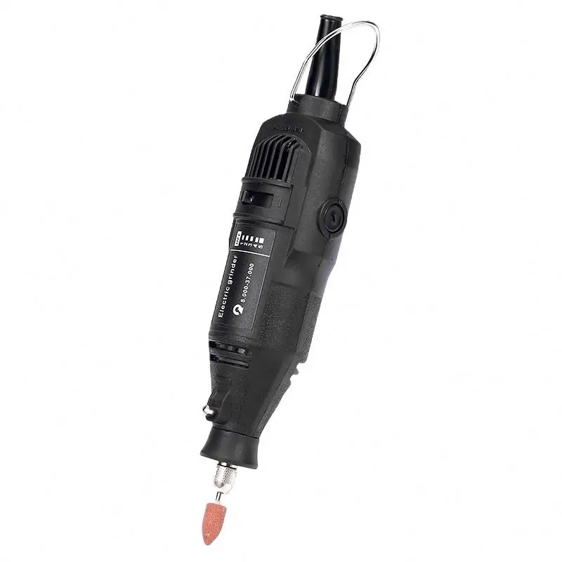 3mm Industrial Grade Mini Electric Grinder Set Stainless Steel Body Speed Adjustable Dual Voltage 220V/12-24V