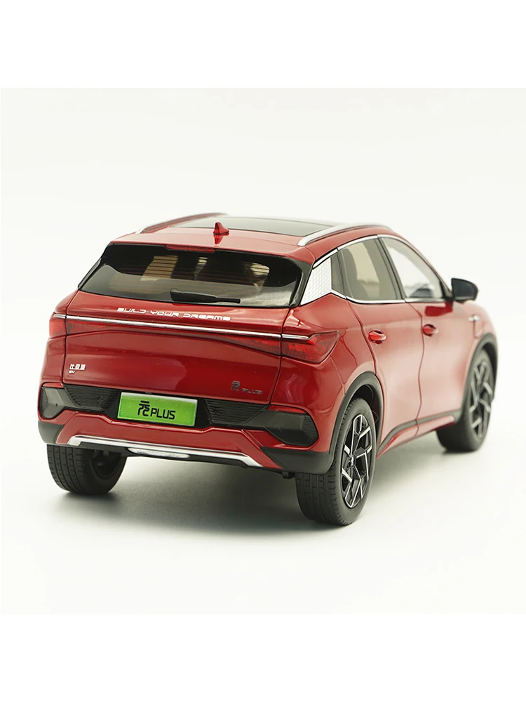 1:18 BYD yuan PLUS model off-road vehicle SUV alloy simulation car model Kids Toys For Boys Children Toys